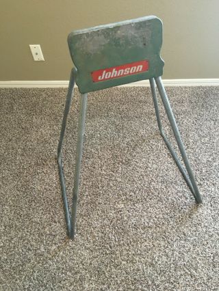 Vintage Johnson Outboard Motor Stand 1972