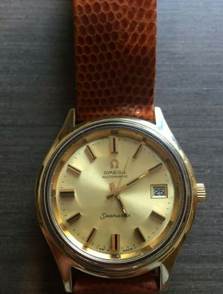 Gold Faced Vintage Omega Seamaster Automatic