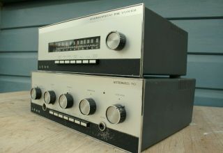 Vintage Leak Stereo 70 Amplifier,  Leak Tuner - Sounding Good But Needs Service