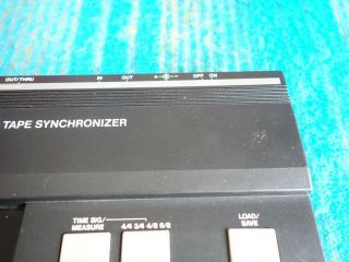 Tascam MTS - 30 Midi Tape Synchronizer w/ Box,  AC Adapter - 80 ' s Vintage - D207 5
