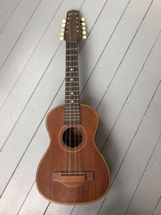 Vintage Hilo Hawaiian Brand Tiple Ten - Stringed Ukulele Guitar