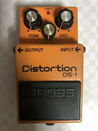 Boss Ds - 1 Distortion Guitars Effects Pedals Mij Vintage