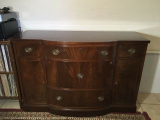 Antique Vintage - Finch Fine Furniture 9 Drawer/cupboard Sideboard - Buffet Storage