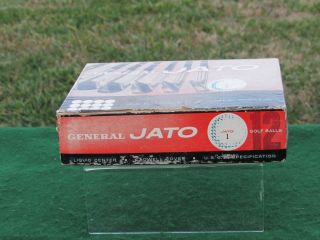 1950s General Jato Golf Balls Box 1 Dozen Vintage by General Tire & Rubber 2