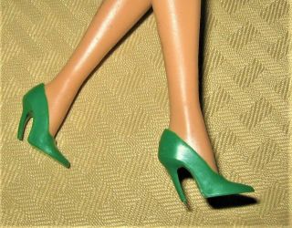 Vintage Barbie 4 1625 Modern Art Clothes Jade Green Japan Spikes Rare