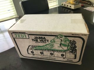 Vintage 1983 Kenner Star Wars Jabba The Hutt Playset MISB Line Art 2