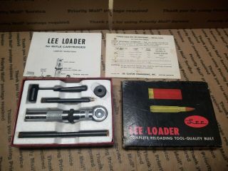Lee Loader.  300 Weatherby - Vintage Set - Pre Owned Complete Field Kit