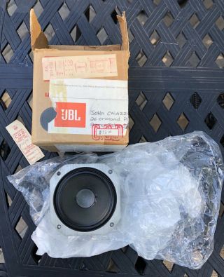 Vintage Jbl Le 5 - 2 Mid Range Speaker Nos