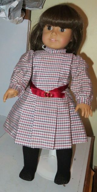 Vintage American Girl Pleasant Company Samantha Doll White Body Meet Outfit 1986