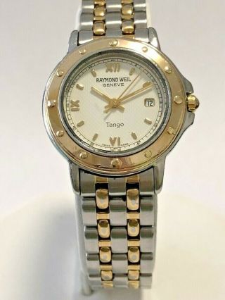 Raymond Weil Tango White Dial 27mm Ladies Stainless Steel 5360
