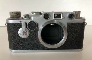 Leica Iii 35mm Rangefinder Camera Vintage “please Read As Is”