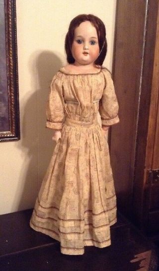 Antique German Doll 27 Inches Tall A & M 3