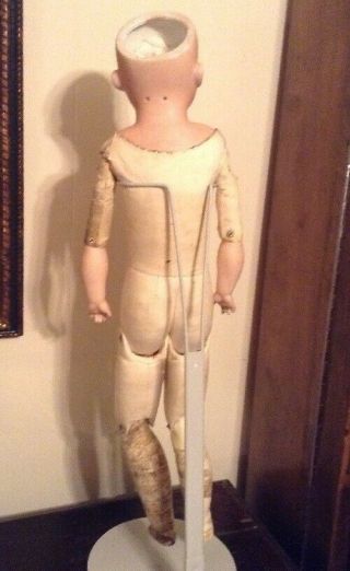 Antique German Doll 27 Inches Tall A & M 6