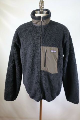 B8127 Vtg Patagonia Classic Retro - X Full - Zip Fleece Jacket Size Xl