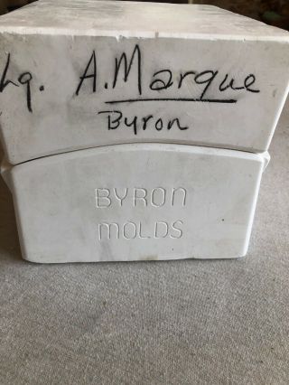 Vintage Byron Molds Doll Mold B404a Large A.  Marque Head 4 Piece