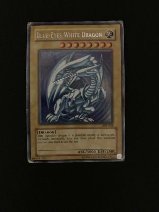 Yugioh Blue - Eyes White Dragon DDS - 001 (Secret RARE) Promo 3