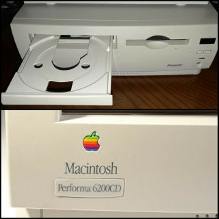 Vintage Apple Macintosh Performa 6200CD Computer - Model M3076,  Very 6