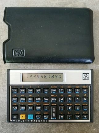 Hp 15c Scientific Calculator Vintage 1980s
