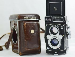 Vintage Yashica Yashica - Mat Em Tlr Film Camera 1964