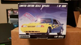 GMP Street heat 1987 Mustang LX hatchback one of the current rare Diecas 5