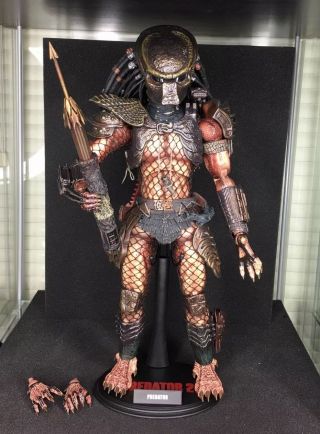 Hot Toys Predator 2 City Hunter 1/6 Scale Mms45 14” Action Figure Assembled Rare