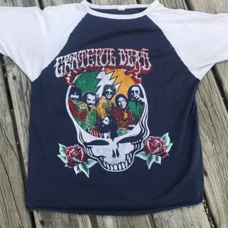 Vintage Grateful Dead Shirt M Psychedelic 80s Rare Jerry Garcia Dead And Company