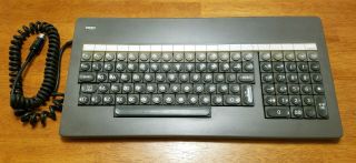 Rare Vintage 1982 Ncr Decision Mate 5 V Dm5 Dmv Computer Keyboard Dark Gray