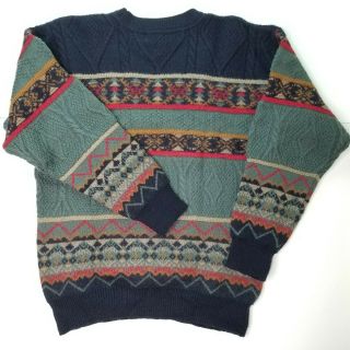 Vintage Pendleton Western Wear Men’s Large Virgin Wool Aztec Sweater