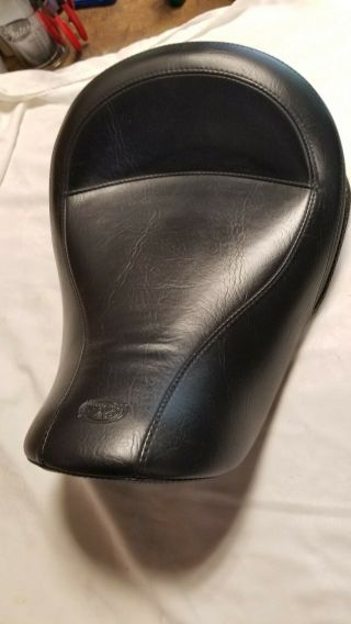 Harley Dyna Mustang Seat - 76107 - Wide Touring Solo Seat,  Vintage