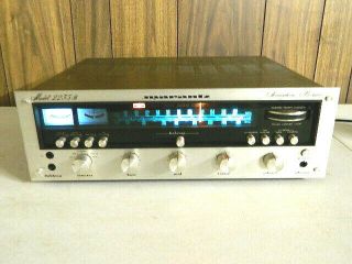 Vtg Marantz 2235b Stereophonic Receiver Silverface Powers On