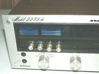 Vtg Marantz 2235B Stereophonic Receiver Silverface Powers On 3