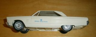 Vintage Promo Model 1966 Plymouth Fury III with Driver Education Decals 2