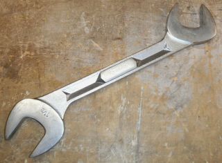 Vintage Snap On Tools Vs5248 • 1 1/2 " • 4 Way Angle Head Open End Wrench T01