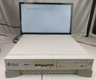 Vintage Sun Microsystems Sparc Ultra 5 Computer,  Add In Network & Video Card