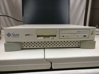 Vintage Sun Microsystems SPARC ULTRA 5 Computer,  add in Network & Video Card 6