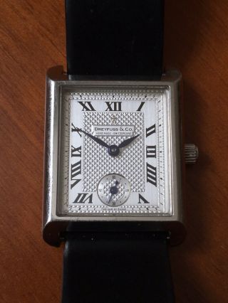 Dreyfuss & Co Ladies Watch Series 1974 Box & Papers Tank Style Swiss Wristwatch 3