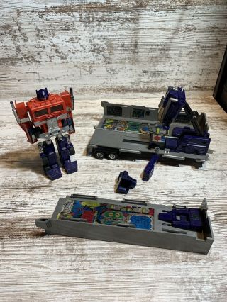 Vintage Takara Has To Optimus Prime Transformers Toy G1 Semi Truck Autobots