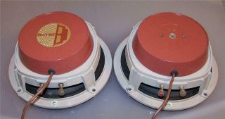 2 Vintage Heathkit As - 133 (jensen) Coaxial 2 Way Full Range 8 " Speakers