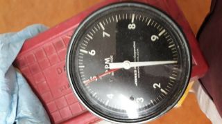 Vintage Jones Moroso 10,  000 Rpm Mechanical Tachometer With Telltale Gasser