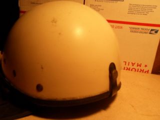 RARE Vintage Old 1960’s BUCO TRAVELER Motorcycle Half Helmet SIZE 6 1/2 