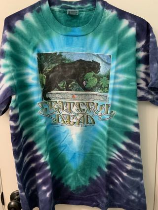Vintage 1989 Grateful Dead Save The Rainforest Shirt Mikio Rare - Size Xl