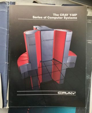 Cray Y - Mp Supercomputer Brochure - Vintage 1989