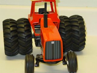 Vintage Ertl Allis Chalmers 7080 Dual Rears Tractor,  Cast Farm Toy 4