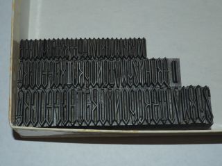 Vintage Lead Letterpress Type,  Bookbinding,  Check Out This Font,  & More (16)