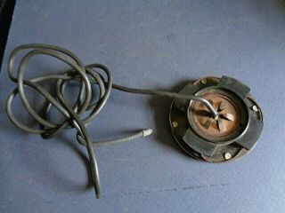 VTG.  PACKARD 1937 - 38 - COMPLETE HORN BUTTON WITH WIRING - - ESTATE 2