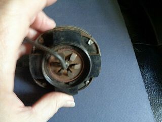 VTG.  PACKARD 1937 - 38 - COMPLETE HORN BUTTON WITH WIRING - - ESTATE 3