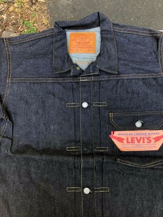Levis Jacket Lvc Dead Stock With Tags 506xx Size 40 Med