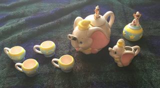 Disney Rare Vintage Dumbo Tea Set