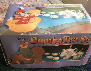 Disney Rare Vintage Dumbo Tea Set 2
