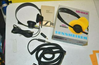 Vintage Sennheiser Hd414 Headphones Germany